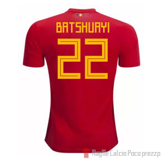 Maglia Belgio Giocatore Batshuayi Home 2018 - Clicca l'immagine per chiudere